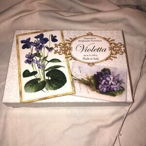 Saponificio Artigianale Fiorentino Italian Bar Soap 2 Bars Violeta